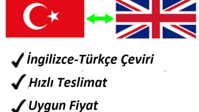 İngilizce-Türkçe çevirilerinizi hızlı yaparım