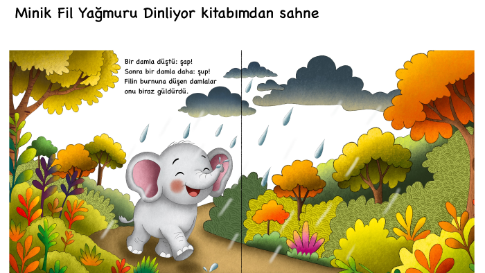 çocuk kitaplarına, dergilerine illüstrasyonlar yapıyorum