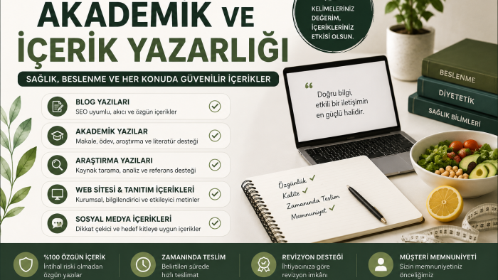 akademik araştırma ve makale desteği sunarım