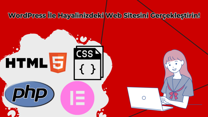 size profesyonel anahtar teslim wordpress sitesi yaparım