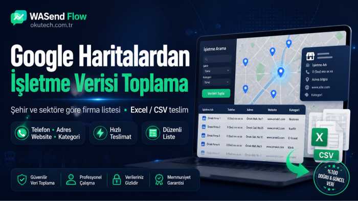 şehir ve sektöre göre firma listesi çıkarabilirim
