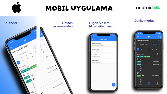 Android ve ios mobil uygulama geliştirebilirim