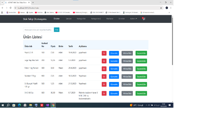modern ve güvenli full-stack web projeleri üretirim