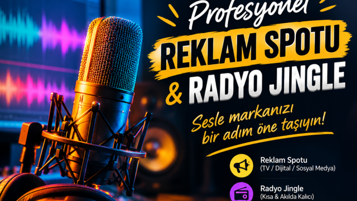 radyo tanıtım reklam spotu gibi jingle hazırlarım