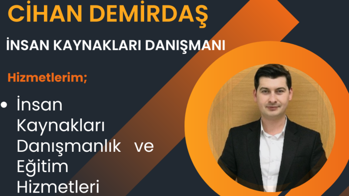 insan kaynakları alanında danışmanlık hizmeti veriyorum