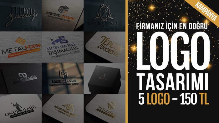 sizin için profesyonel logo tasarlayabilirim