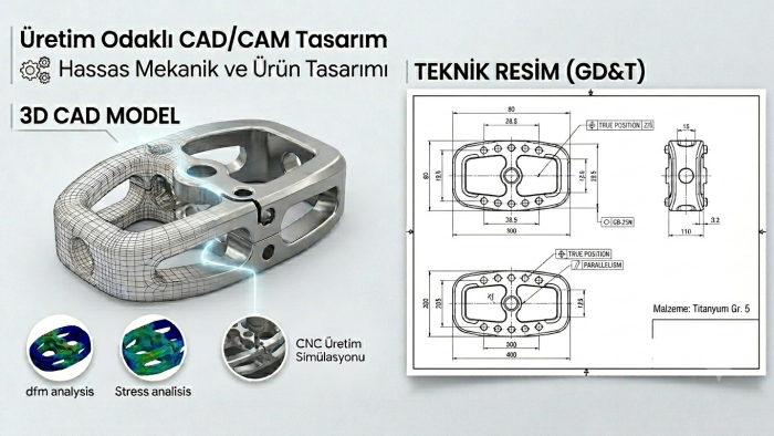 machining strategist ile cnc cam programlama yapıyorum