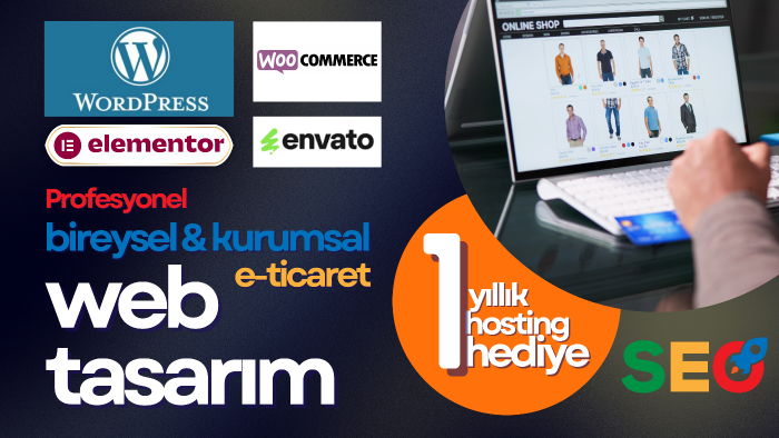 wordpress ile mobil uyumlu ve etkileyici web site tasarlarım