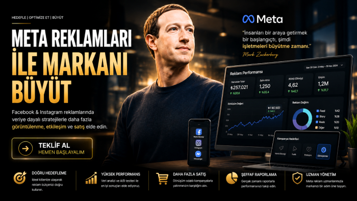 meta reklamlarıyla müşteri kazandırırım