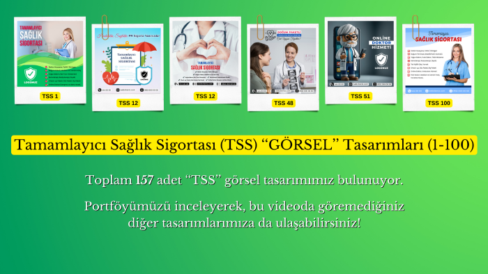 tamamlayıcı sağlık sigortası tasarımları yapabilirim