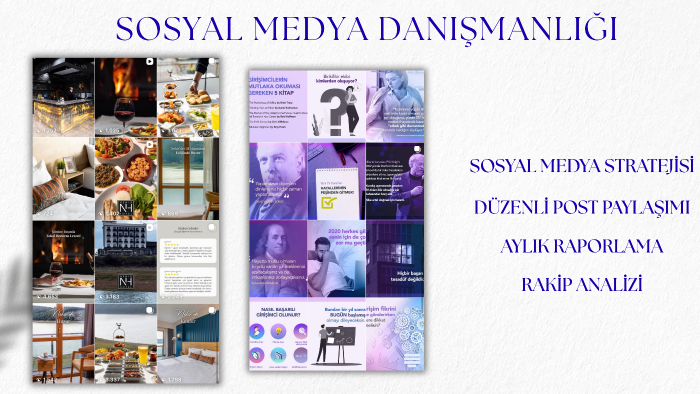 sosyal medya yönetim ve danışmanlığı yaparım