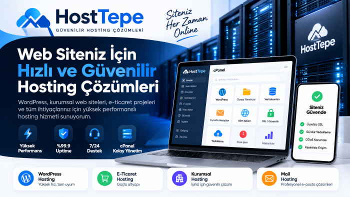 hızlı ve güvenilir web hosting hizmeti sunuyorum