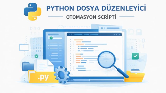 python dosya ve klasör düzenleme scripti hazırlarım
