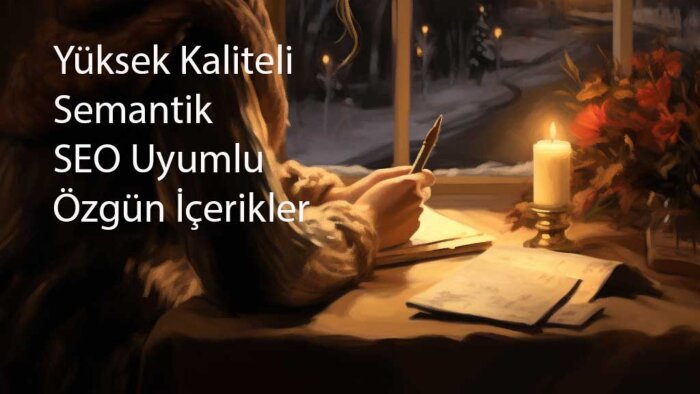 markanız için SEO odaklı içerikler üretiyorum