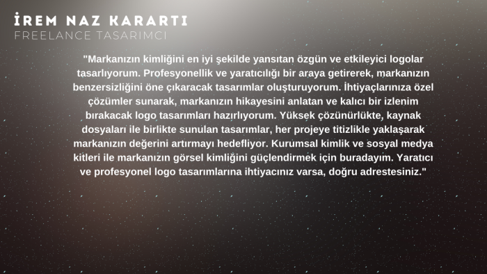 markanızın ruhunu yansıtan özgün logolar tasarlıyorum