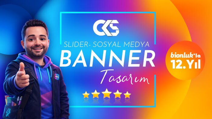 vizyonunuzu yansıtacak, etkileyici bannerlar hazırlayabilirim