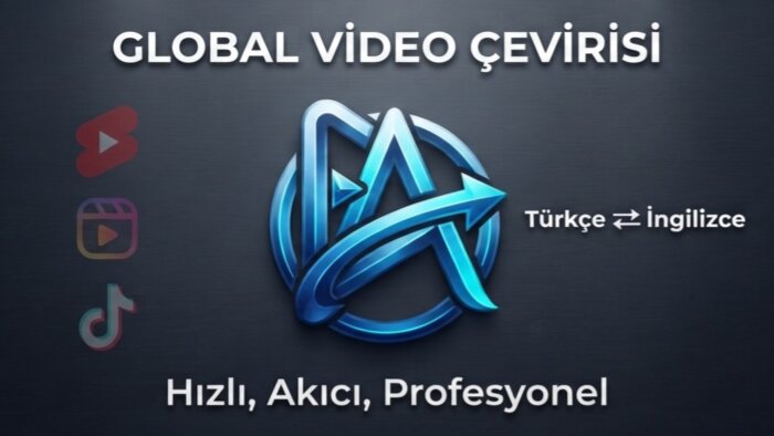 İngilizce videolarınıza Türkçe altyazı eklerim