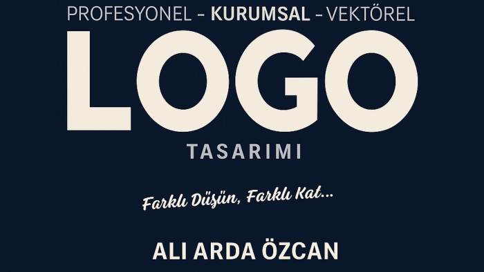  modern ve özgün logo tasarımı yapıyorum