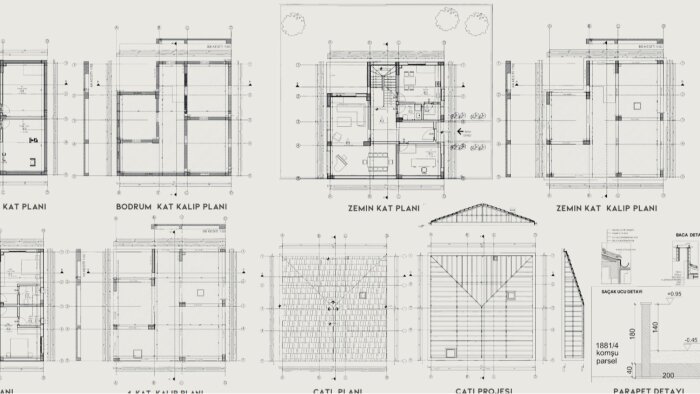 AutoCAD ile mimari 2D çizim ve düzenleme yaparım