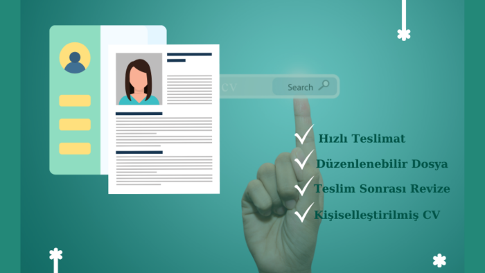 İngilizce ve Türkçe kişiye özel cv hazırlarım