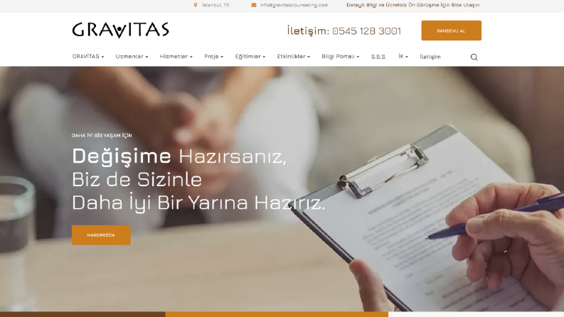 Gravitas | 360° Kurumsal Dijital Dönüşüm & Yönetim