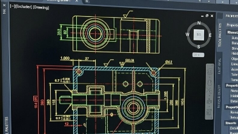2D Teknik Parça Çizimi ve Ölçülendirmenn