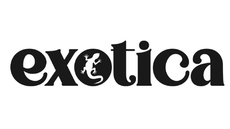 Exotica- Egzotik hayvanlar dergisi logo tasarımı