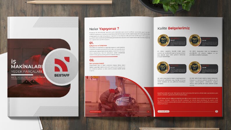 Broşür ve katalog tasarımları örnekler
