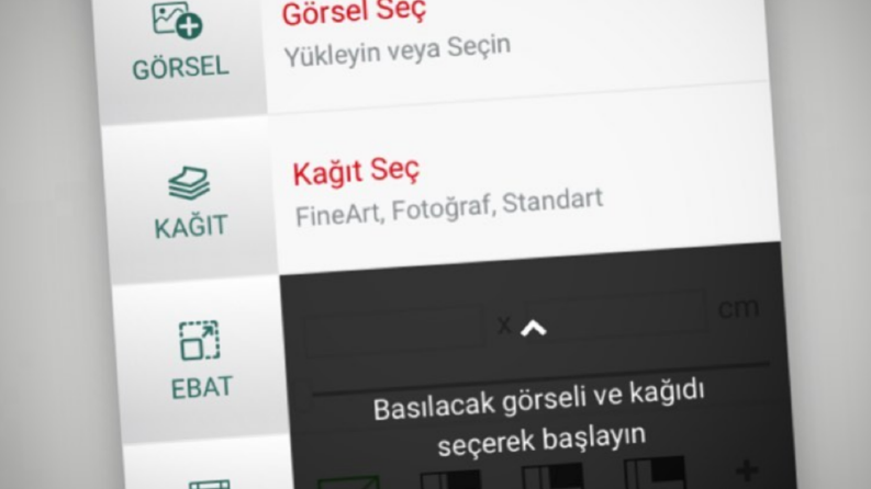 Online baskı e-ticaret platformu