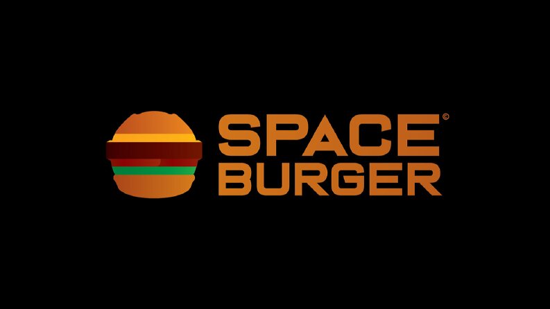 Space Burger - Logo Tasarımı