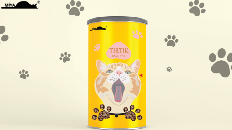 miya-kedi ödül maması ambalaj tasarımı