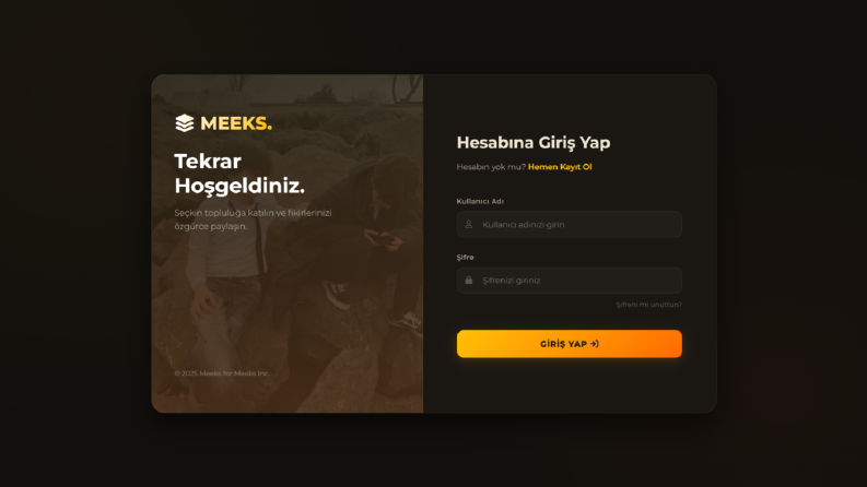 Kapsamlı Forum Sitesi
