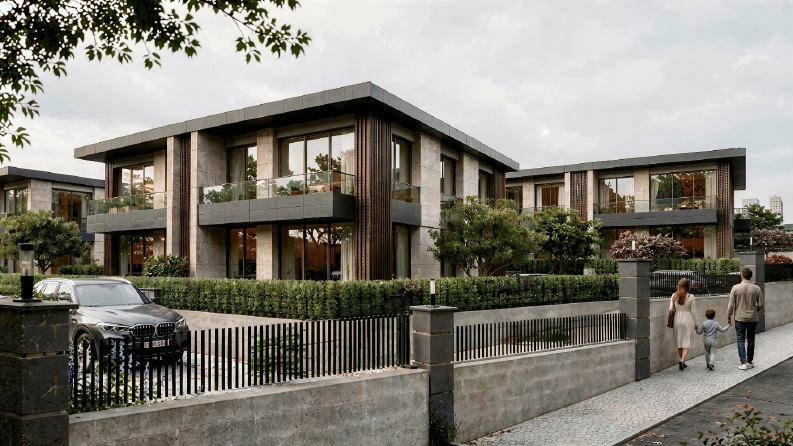 Villa Sitesi | Ultra Gerçekçi Mimari Görselleştirme