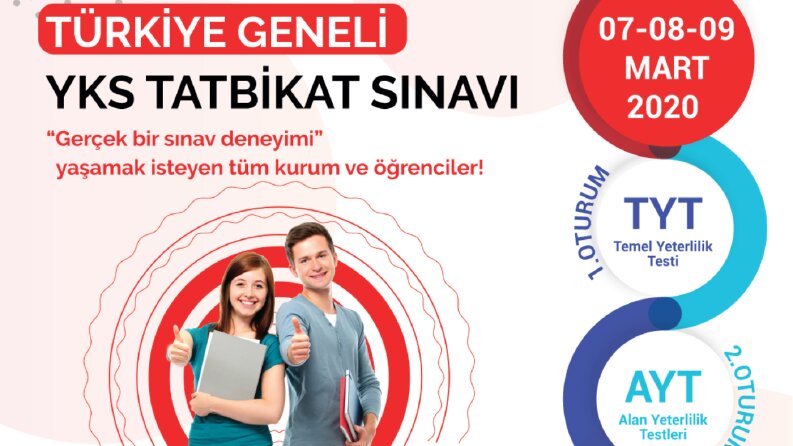YKS Sınav Afişi