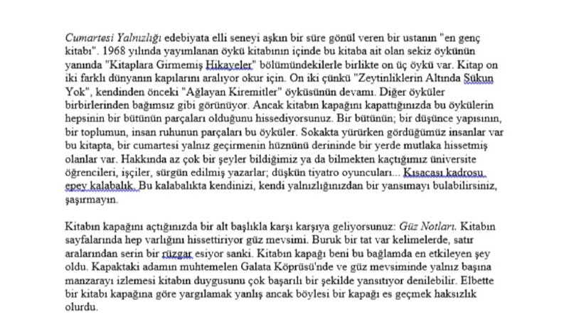 İş örneğim