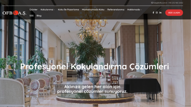 OFB A.Ş. için yapıldı. ofb.com.tr