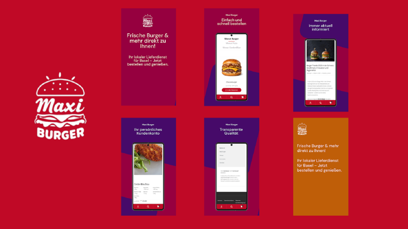 MaxiBurger App - Yemek Sipariş Uygulaması