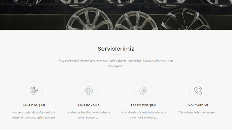 Wordpress Lastik Sitesi