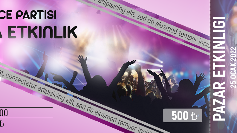 Bilet Tasarımı