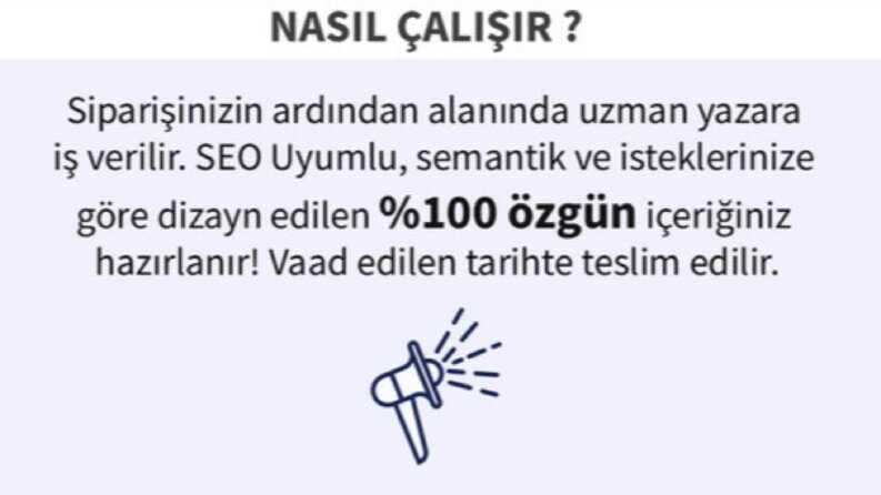 İş örneğim