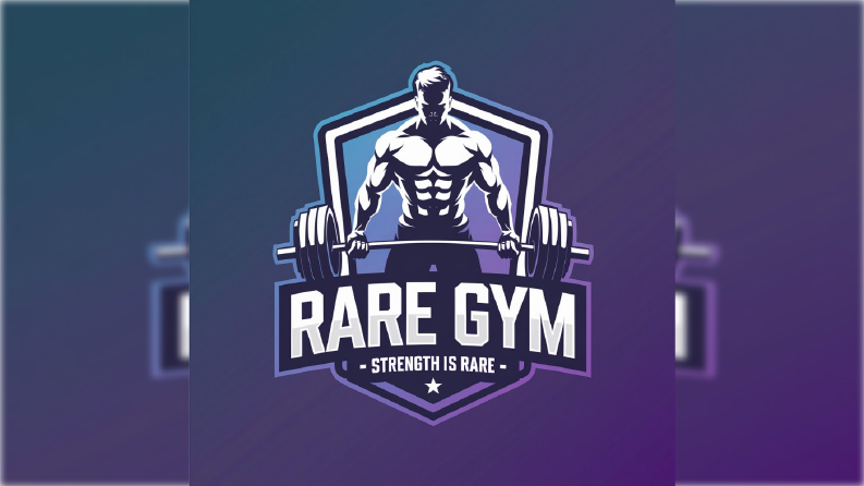 RARE GYM için yaptığım logo