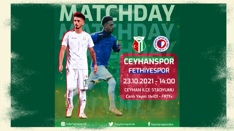 Ceyhanspor - Maç günü tasarımı