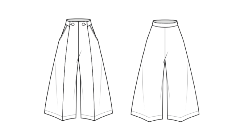 Crop Wıde Leg