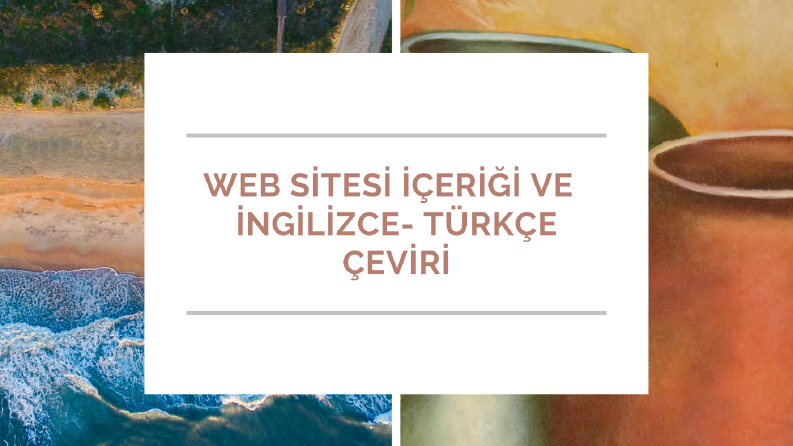 Web siteniz için İngilizce çeviri& metin içeriği yazarım!