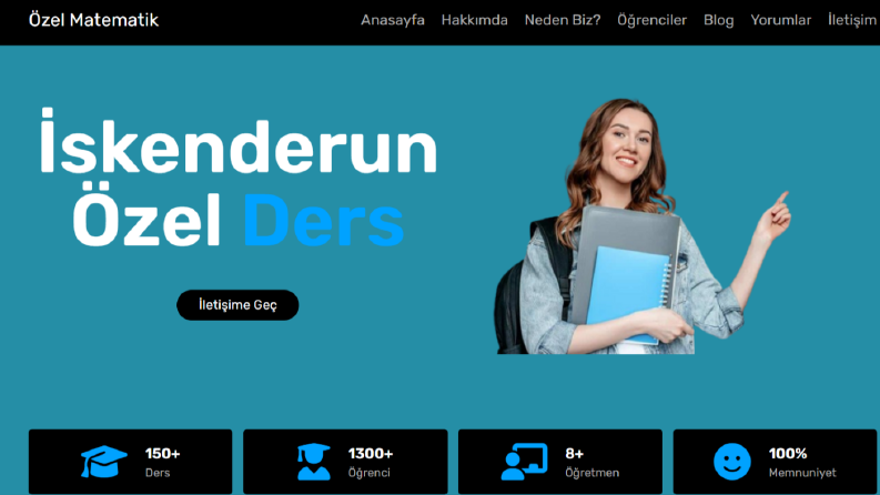 Eğitimci Tanıtım Sitesi