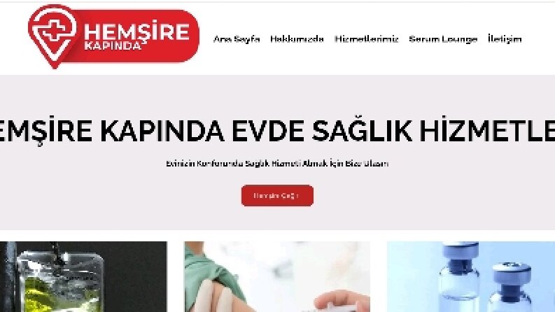 Hemşire Kapında