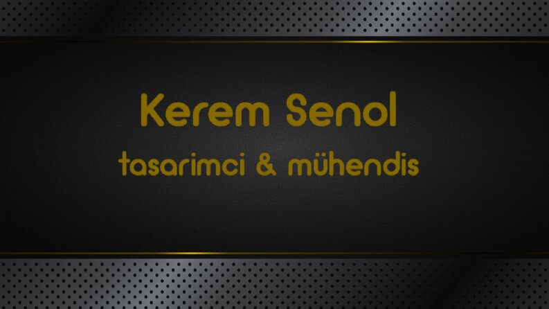 İş örneğim