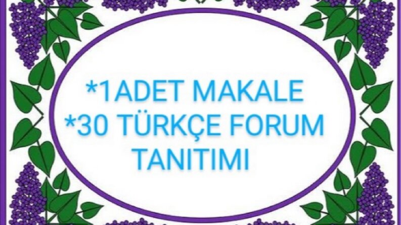 Forum tanıtım hizmeti