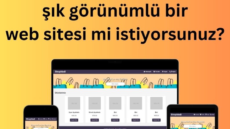 Web tasarımında fark yaratın, markanızı öne çıkarın.