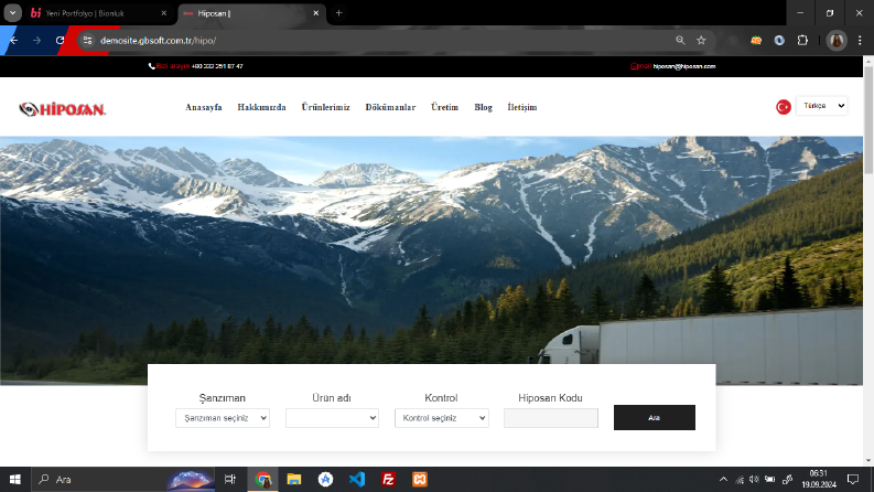 kurumsal web sitesi örneğim (dil destekli)